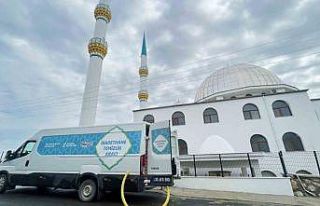 Aliağa Belediyesinden ibadethanelerde Ramazan temizliği