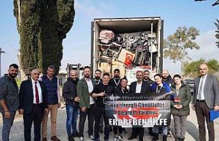 Almanya’daki gönüllülerden depremzedeler için...