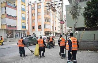 Altındağ Belediyesi’nden deprem bölgesine temizlik...