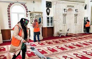 Altınordu’da camiler Ramazan ayına hazırlanıyor