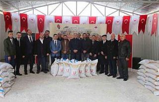 Amasyalı çiftçilere kurak alanların kazandırılması...