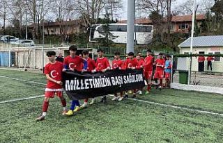 Amatör maçın hakeminden alkışlanacak davranış