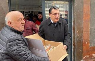 Ardahan’da üretilen kavurmalar depremzedelere gönderildi