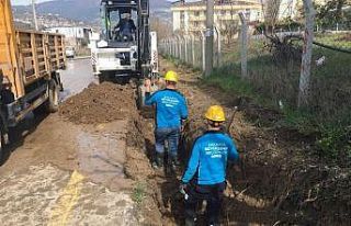 Arıza ve kayıplara sebep olan içme suyu hatları...