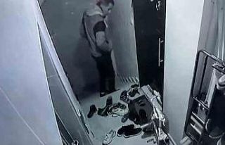 Arnavutköy’de modeline göre ayakkabı çalan hırsız...