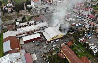 Artvin’in Kemalpaşa ilçesindeki çay fabrikasında...