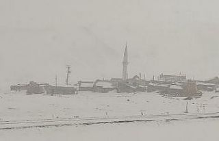 Aşkale’de kış etkisini sürdürüyor