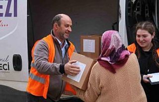 Atakum Belediyesi ekipleri Ramazan dayanışması...