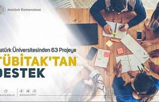 Atatürk Üniversitesi’nden 63 proje desteklenmeye...