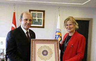 Avrasya Üniversitesi Rektörü Terzioğlu’na KTÜ...