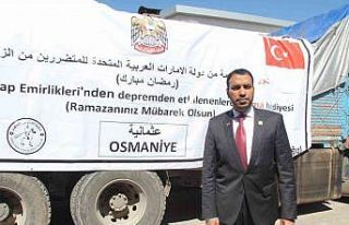 BAE’nden deprem bölgesine 200 ton hurma