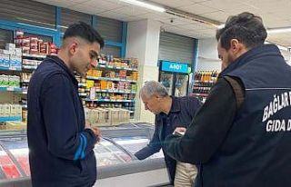 Bağlar ilçesinde marketlere gıda denetimi