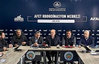 Bakan Bilgin: “Deprem felaketinin meydana getirdiği...