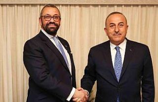 Bakan Çavuşoğlu, İngiliz mevkidaşı Cleverly...