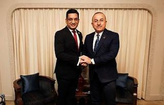 Bakan Çavuşoğlu, Sri Lankalı, Brezilyalı ve Hırvat...