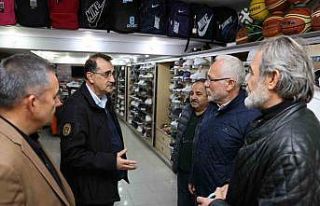 Bakan Dönmez, depremden etkilenen İskenderun’da...