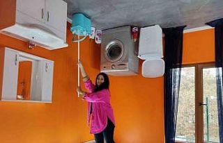 Baş döndüren ’ters ev’