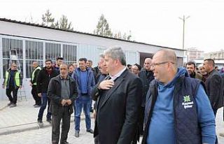 Başkan Altun Elbistan’da İncelemelerde Bulundu