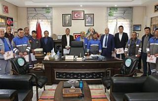 Başkan Arslan, Çameli’nin fedakar personellerini...