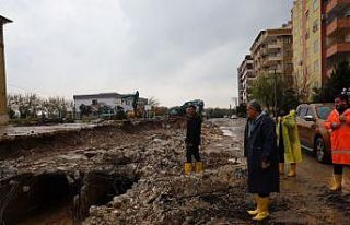 Başkan Beyazgül sahada inceleme yaptı