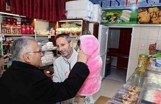 Başkan Büyükkılıç, İldem Esnafını ziyaret...