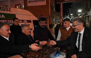 Başkan Büyükkılıç, ilk iftarını memleketi...