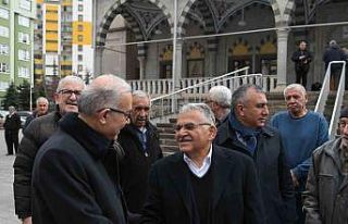 Başkan Büyükkılıç, Melikgazi ve Hacılar’da...