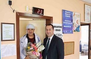 Başkan Ekim sağlık çalışanlarının Tıp Bayramı’nda...