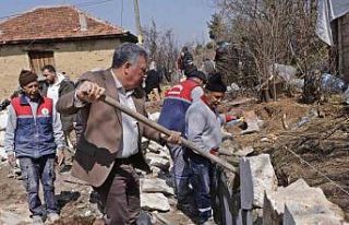 Başkan Kepenek, Yukarıdağdere Sosyal Tesisinin...