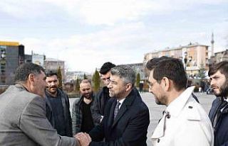 Başkan Küçükoğlu esnaf ziyaretinde