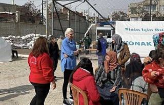 Başkan Subaşı, çadır kentlerde depremzedelerle...