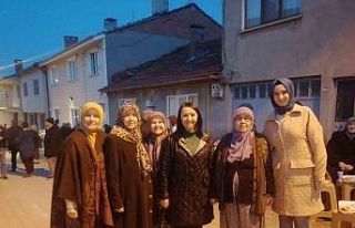 Başkan Tekin, vatandaşların düzenlediği iftar...