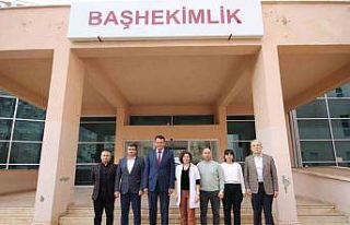 Başkan Ulutaş, sağlık çalışanlarının Tıp...