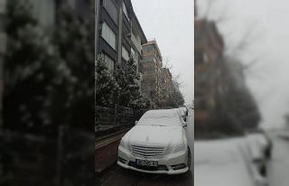 Başkentte kar yağışı başladı