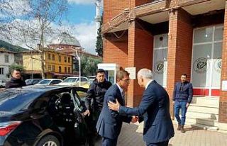 Başsavcı Olgun ile Başkan Yaman bir araya geldi