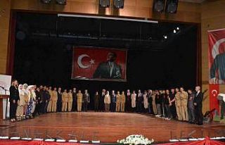 Batman’da Çanakkale Zaferi’nin 108’nci yılı...