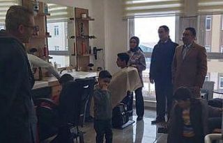 Bayburt Halk Eğitim Merkezi depremzedelere hizmet...