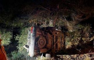 Bayramiç’te ağaca çarpan otomobilin sürücüsü...