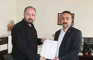 BBP Karaman İl Başkanı Mesut Soyfidan mazbatasını...