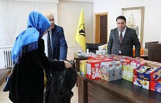 Belediyenin depremzedelere desteği sürüyor