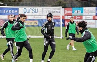 Beşiktaş, Fenerbahçe maçı hazırlıklarına devam...
