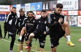 Beşiktaş’ta, Fenerbahçe maçı hazırlıkları...