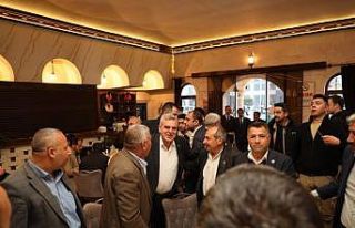 Beyazgül İle Vali Ayhan muhtarlarla bir araya geldi