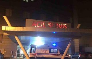 Bisikletten düştü, hastanelik oldu