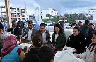 Bodrum’da yüzlerce kişi iftarda buluştu