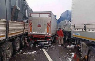 Bolu TEM’de feci kaza: 58 araç karıştı, 10 kişi...