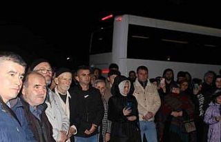 Bolu’dan kutsal topraklara 35 kişilik umre kafilesi...