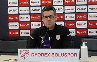 Boluspor-Samsunspor maçının ardından