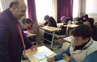 Bolvadin’de LGS deneme sınavı yapıldı