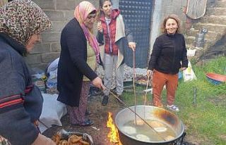 Burhaniye’ de Ramazan öncesi lokma hayırları...